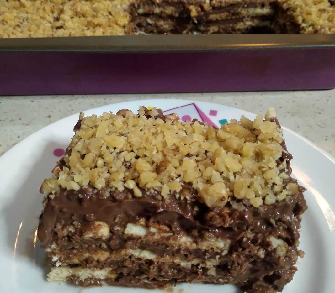 Ναπολέων με μπισκότα πτι μπερ