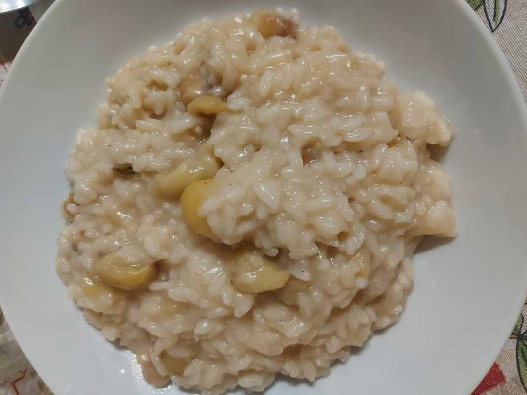 Ριζότο με κάστανα
