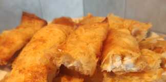 Ρολάκια Σφολιάτας με φέτα