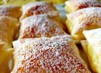 Σφολιατίνια με κρέμα