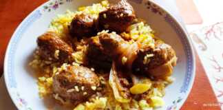 Σουτζουκάκια με ρύζι