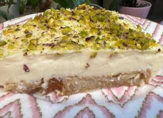 Γλυκό με Κρέμα και Φρυγανισμένο ψωμι του Τοστ