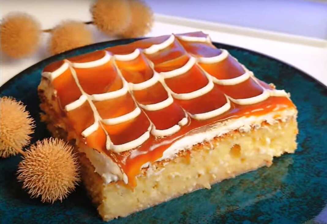 tresLetce Κέικ με 3 Γάλατα (Tres Leches)
