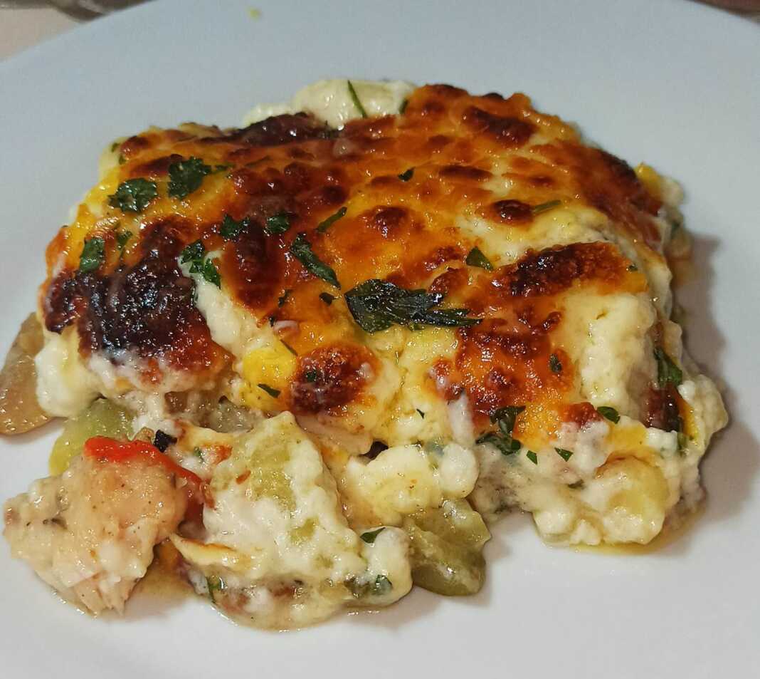 Φιλέτο κοτόπουλο στο φούρνο με πατάτες 