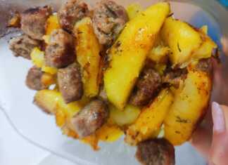 Πατάτες και λουκάνικα
