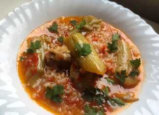 Πρασόρυζο με κοτόπουλο