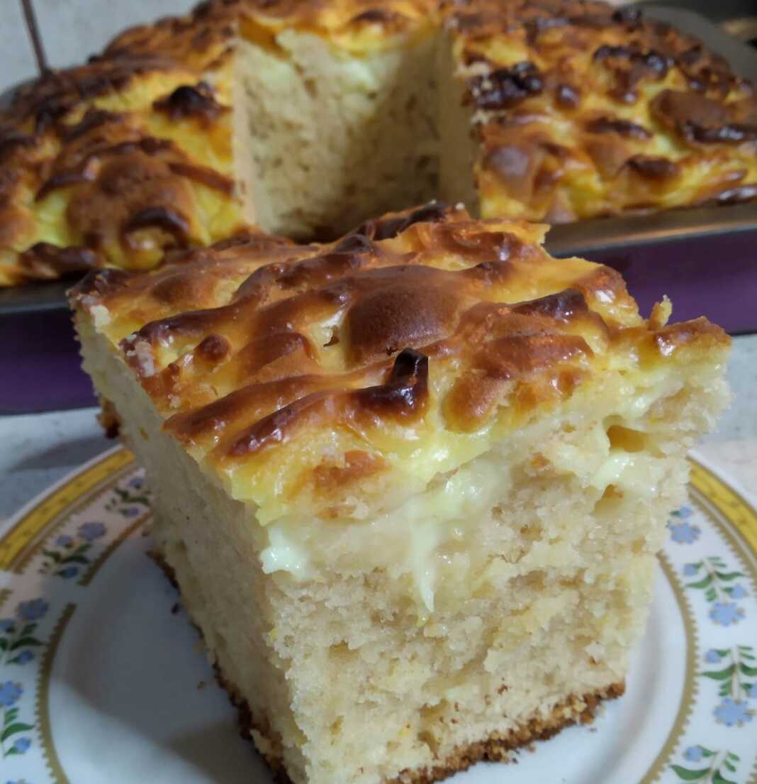 κέικ με βελούδινη κρέμα