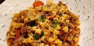 Είναι νόστιμο και χορταστικό και φτιάχνετε αρκετά γρήγορα. Κοφτό μακαρονάκι με κιμά