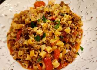 Κοφτό μακαρονάκι με κιμά