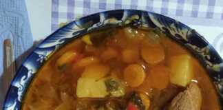 Κρεάς με μπόλικα λαχανικά!