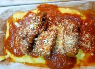 Μοσχαράκι με πουρέ πατάτας