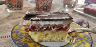 Το διάσημο Κέικ Λαμπάντα με 3 υφές Κέικ Λαμπάντα