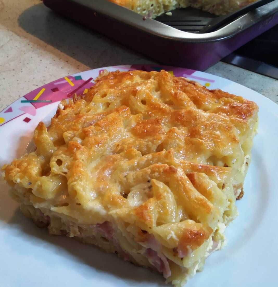 Mακαρονάδα φούρνου (σουφλέ)