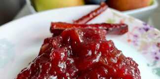 Μαρμελάδα δαμάσκηνο στο φούρνο