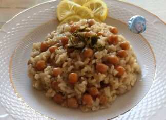 Ρεβύθια με ρύζι της Μυτιληνιάς Ρεβύθια με ρύζι