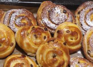 Ρολάκια Σταφίδας ή σοκολάτας