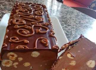 Σοκολατένιο μανταλάτο φουντουκιού