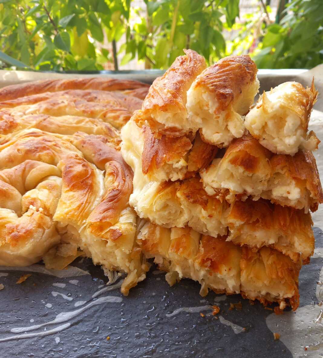 Τυρόπιτα με φύλλο αέρος