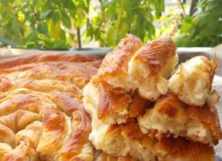 Τυρόπιτα με φύλλο αέρος