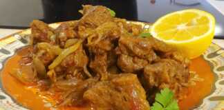 χοιρινό με κρεμμύδια