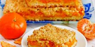 Τριφτή Μανταρινόπιτα