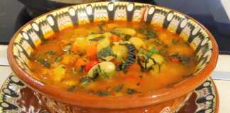 Φασολάδα με λαχανικά