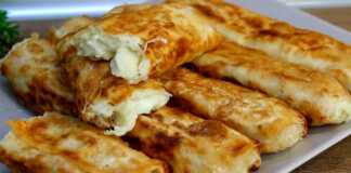 Φλογέρες με τυρί