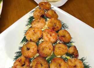 Πρωτοχρονιάτικη σαλάτα με ανανά και γαρίδες