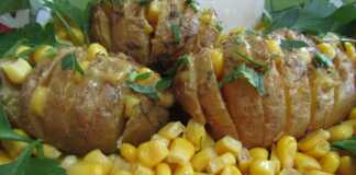 Ακορντεόν ψητής πατάτας