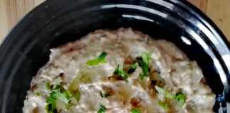 Αλειφωτή σαλάτα με κολοκυθάκια και μελιτζάνα