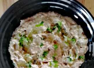 Αλειφωτή σαλάτα με κολοκυθάκια και μελιτζάνα