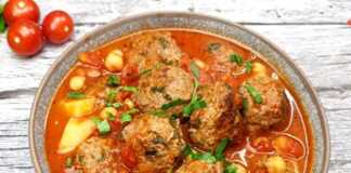 Κεφτεδάκια με παρμεζάνα κοκκινιστά