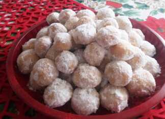 Λουκούμι και καρύδι