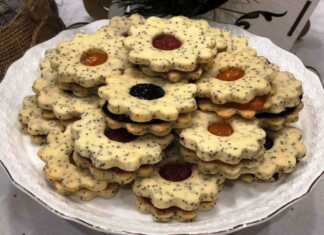 Μπισκότα με παπαρουνόσπορο. 