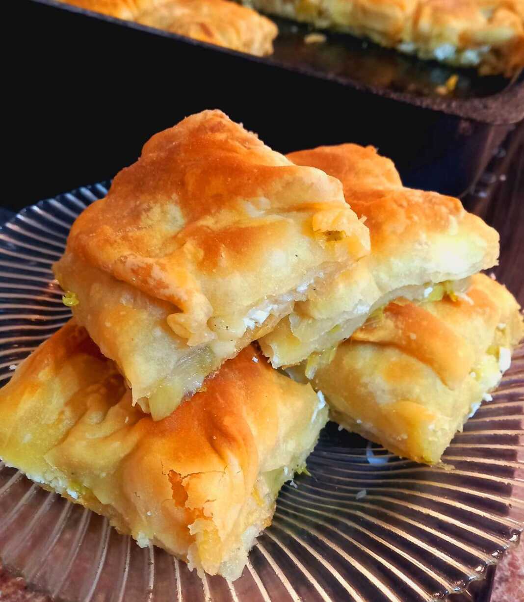 πρασοτυρόπιτα