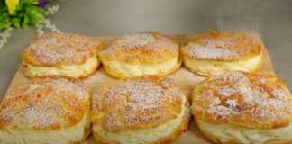 μπριός με κρέμα