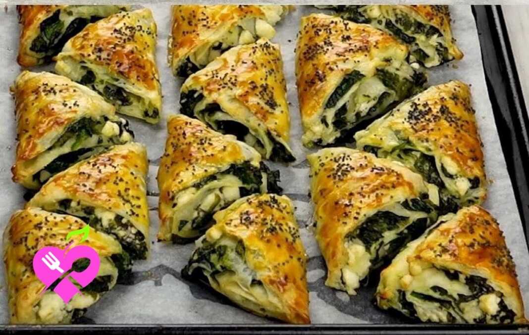 Σπανακοτυροπιτάκια