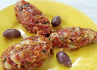 «Τηγανητή» σαλάτα με ψητές πιπεριές και φασόλια