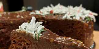 Τούρτα με βύσσινα