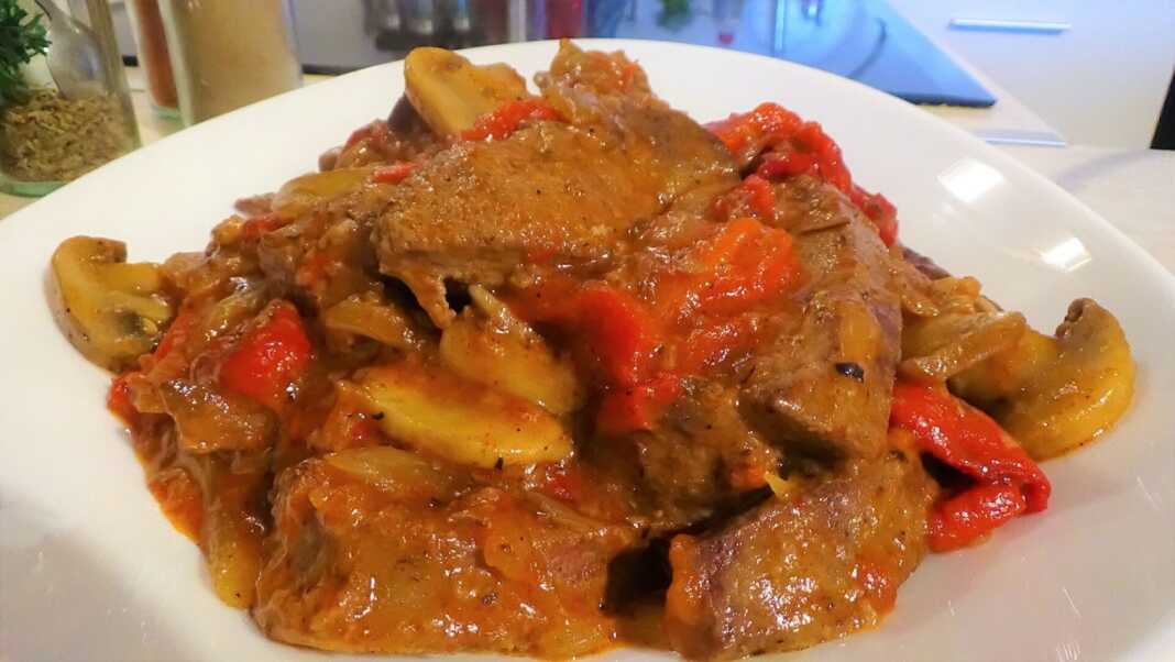 Χοιρινο Συκώτι Χοιρινό συκώτι εξοχικού τύπου