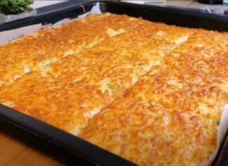 Πίτα λαχανικών με τυρί