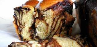 Κεικ με καρύδια κακάο, σουλτανίνες σταφίδες και ρούμι