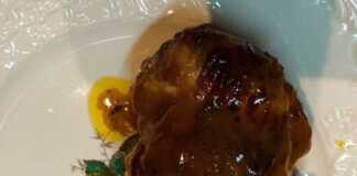 Μπούτια κοτόπουλου με σάλτσα πορτοκάλι