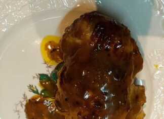 Μπούτια κοτόπουλου με σάλτσα πορτοκάλι