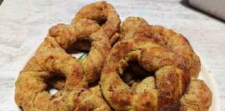 Κουλουράκια κανέλας με βραστό ρύζι Κουλουράκια κανέλας με βραστό ρύζι