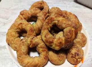 Κουλουράκια κανέλας με βραστό ρύζι