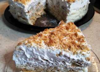 Τούρτα Μιλφέιγ σκέτος αφρός