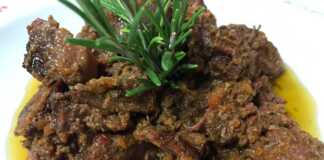 αγριογούρουνο στην κατσαρόλα