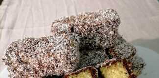 Αυστραλιανά lamingtons Αυστραλιανά lamingtons
