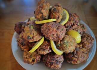 Κεφτέδες με ούζο και μυρωδικά